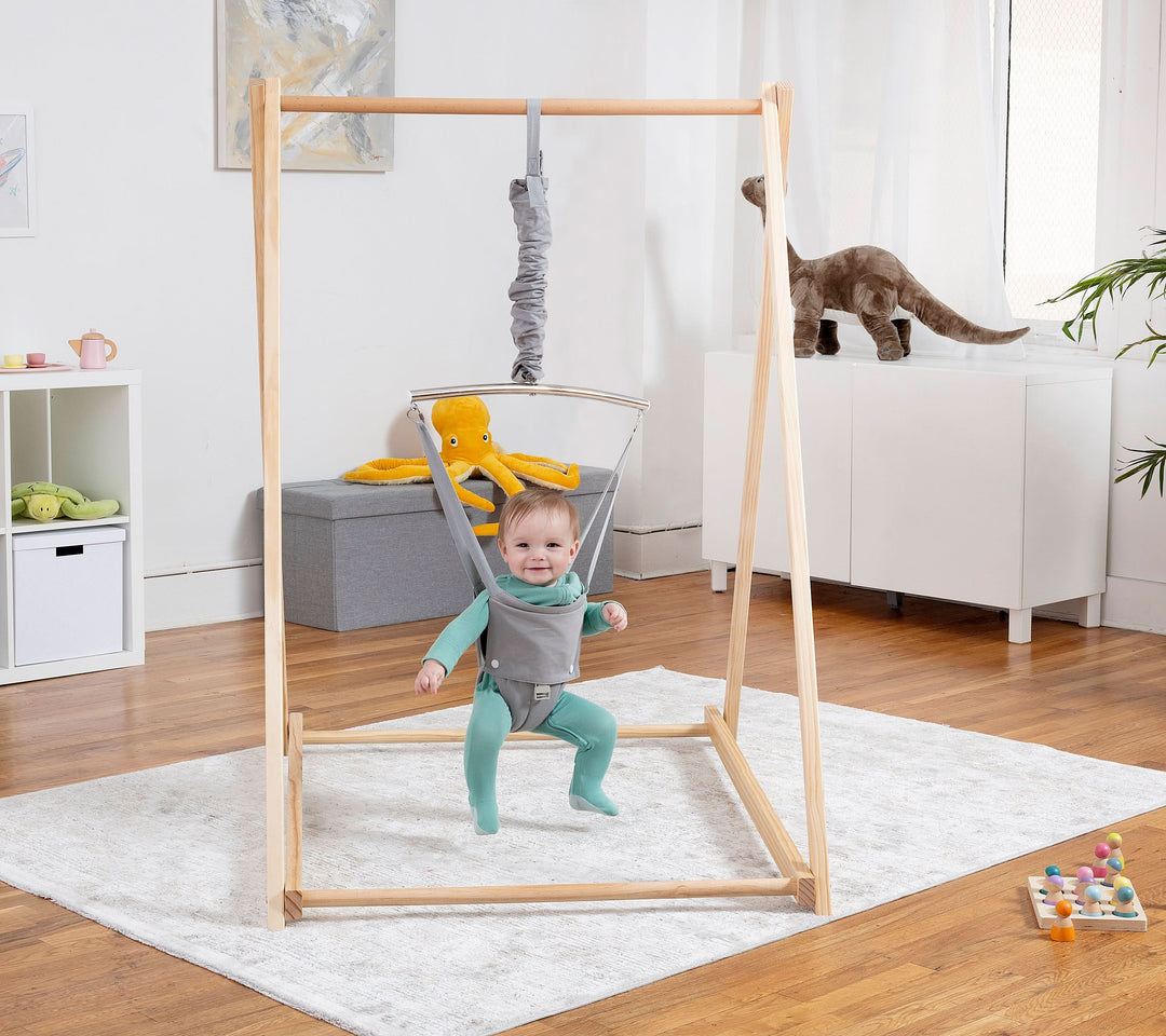 Tulip | Foldable Baby Bouncer - Beige