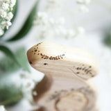 Wooden bunny announcement puzzle by Tiny Fox Hole (view 2) · view 2