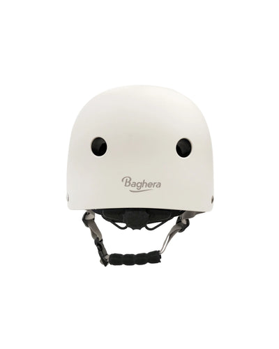 Baghera Balance Bike and Helmet, Ivory White