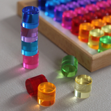 Bauspiel Lucent Cylinders, 64-Piece Set, photo 4 of 5 · view 5