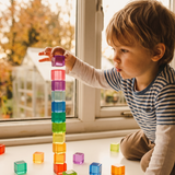 Bauspiel Lucent Cubes, Set of 100 · view 1