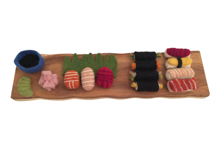 Papoose Felt Sushi Bento Box, Set of 15