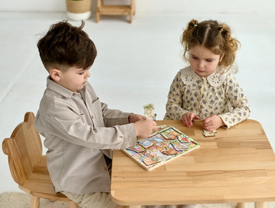 Birthday Party Wooden Puzzle