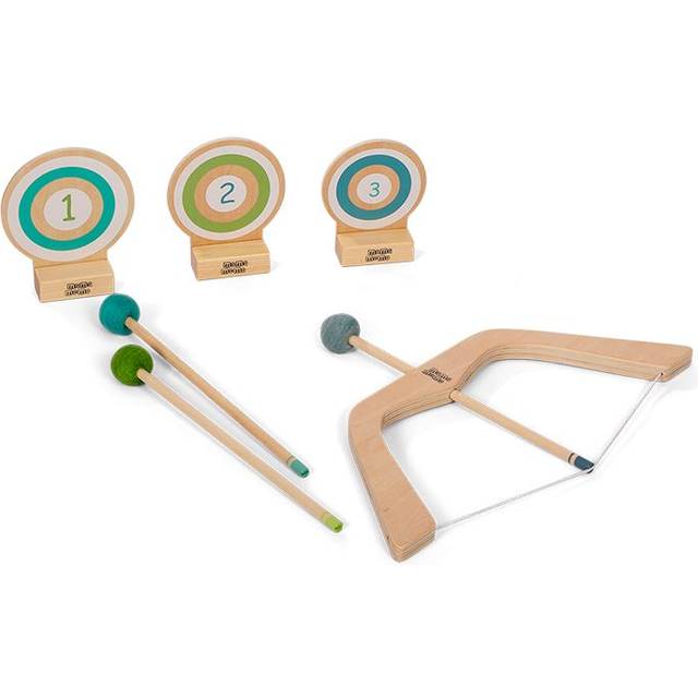 Sale MamaMemo Wooden Bow and Arrow Set