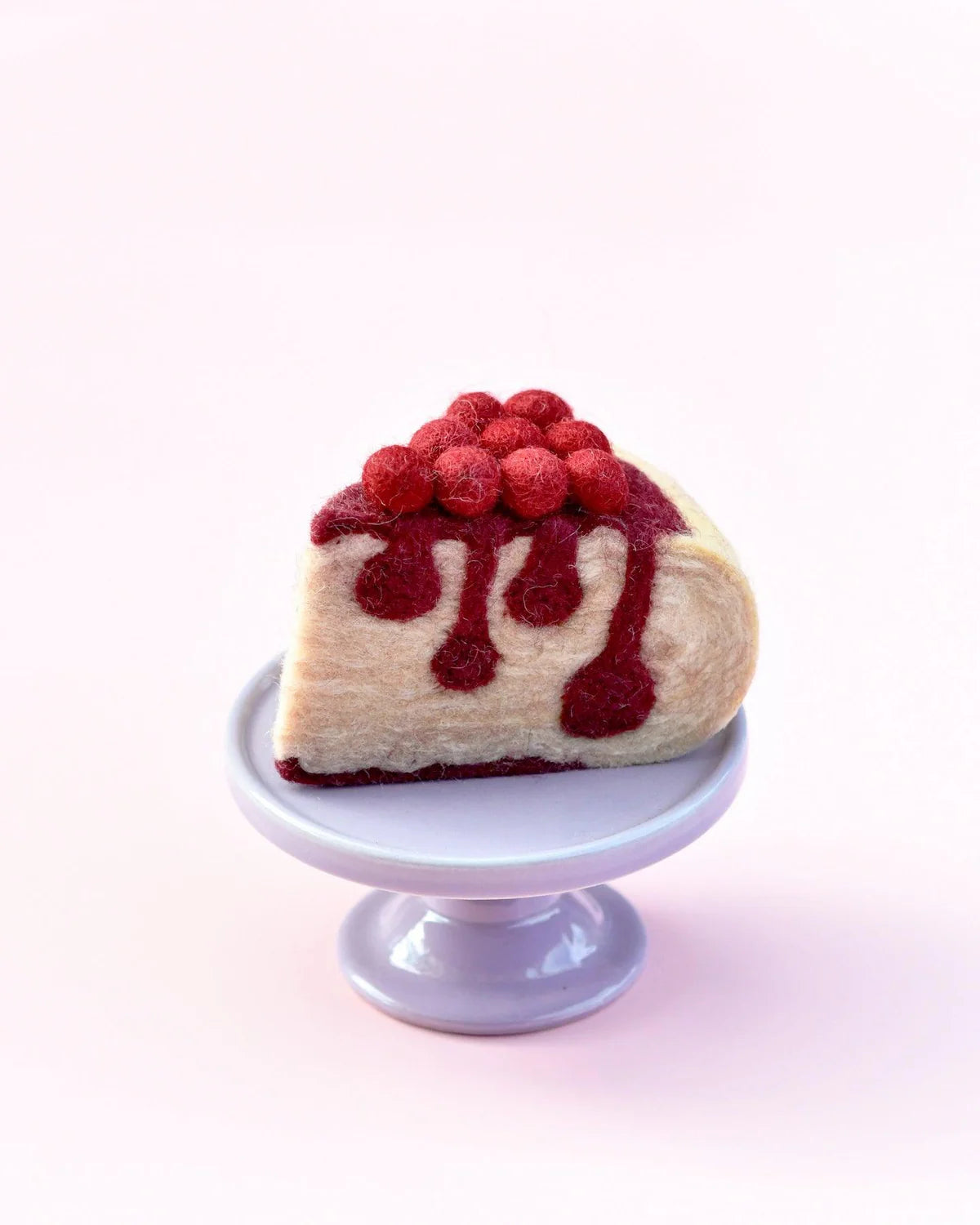 Pre-Order Felt Boysenberry Cheesecake Slice (Ships in mid-February)