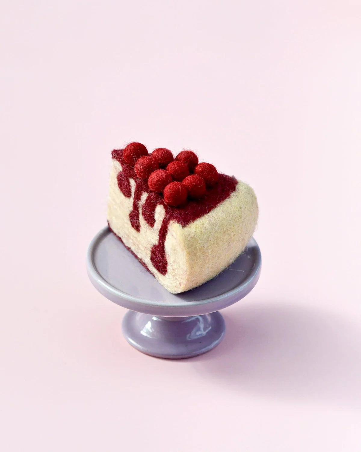 Pre-Order Felt Boysenberry Cheesecake Slice (Ships in mid-February)