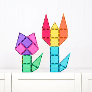 A butterfly built from Bright magnetic tiles