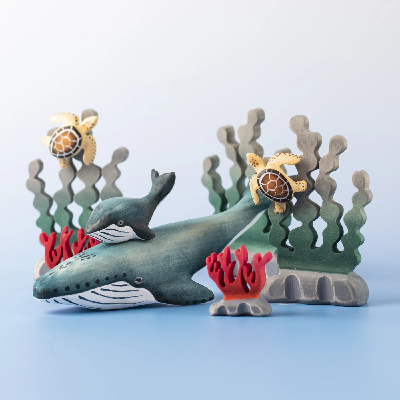 Pre-Order Bumbu Blue Whale Set (Ships in July)