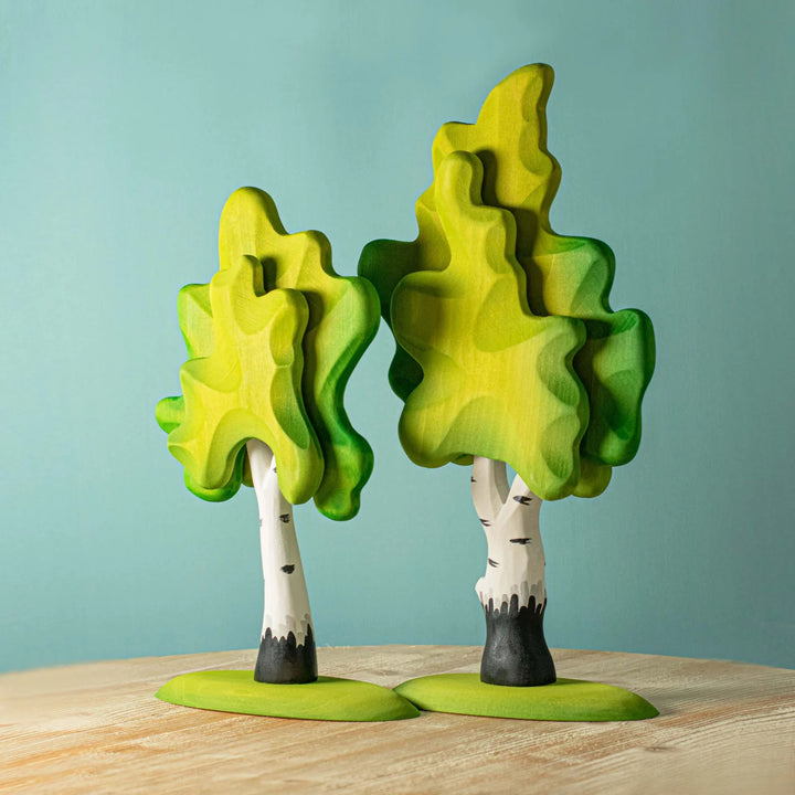 Bumbu Green Birch Tree Set