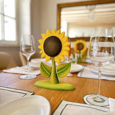 Pre-Order Bumbu Large Wooden Sunflower (Ships in late June)
