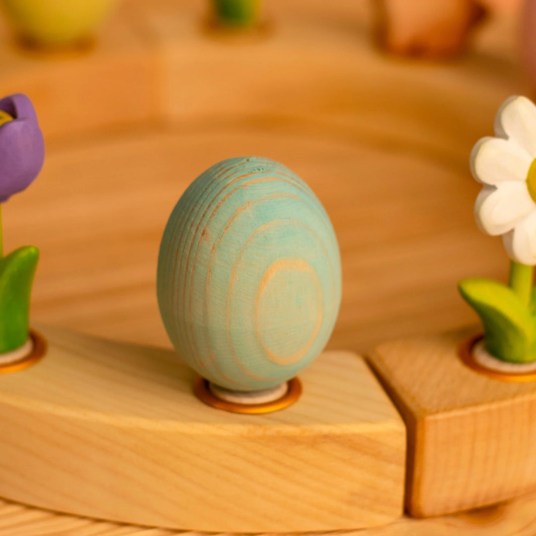 Bumbu Toys Wooden Easter Celebration Ring Set