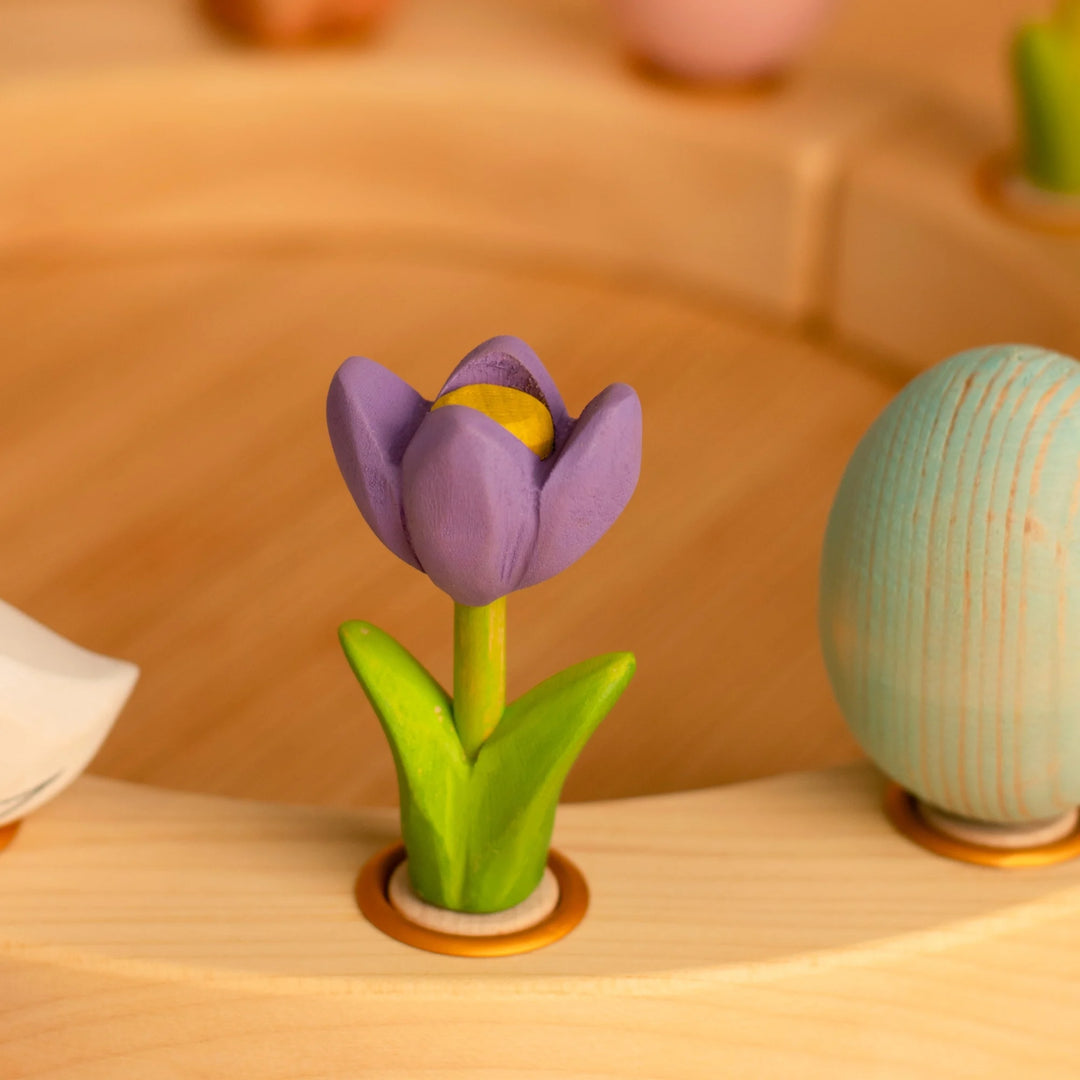 Bumbu Toys Wooden Easter Celebration Ring Set