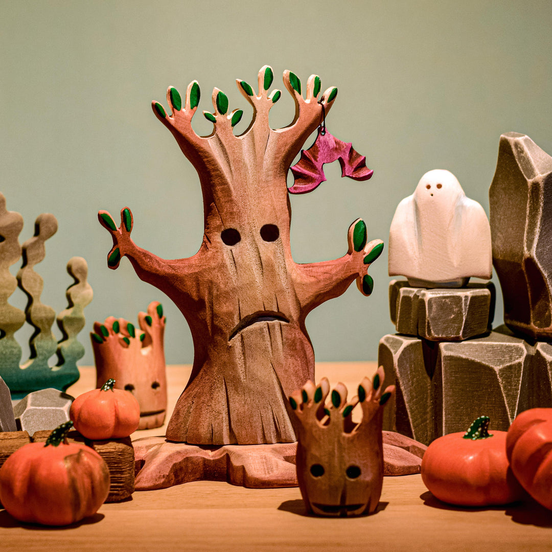 Bumbu Wooden Halloween Ghost