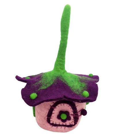 Buttercup Purple Fairy Felt Home