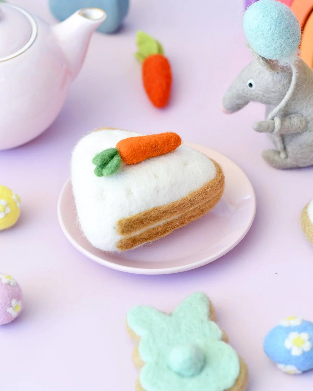 Pre-Order Felt Carrot Cake (Ships in late January)