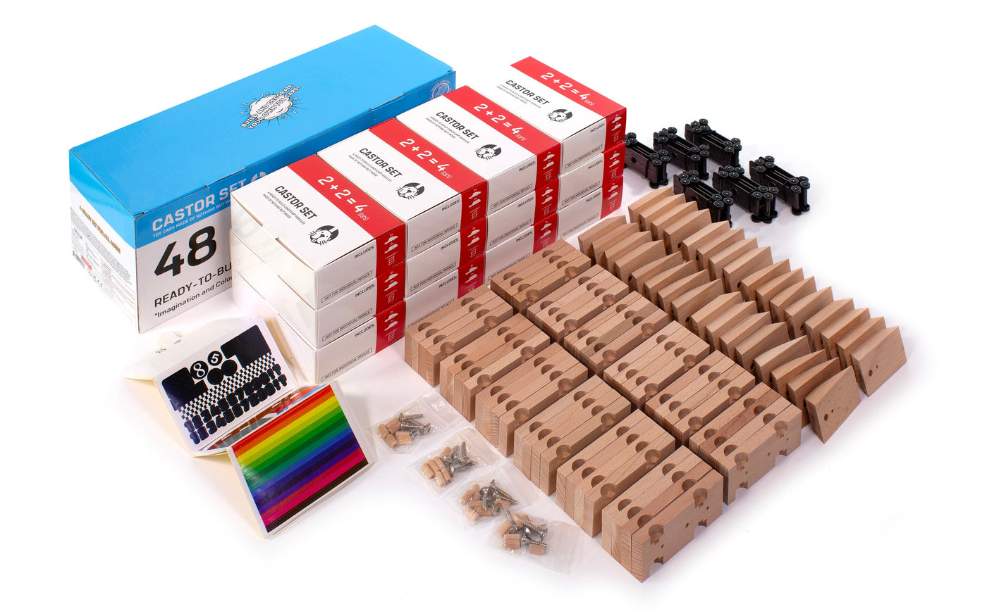 Candylab Castor Set™ 48 Pack