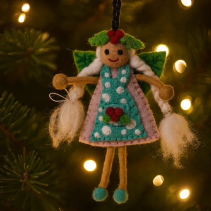 Felt Christmas Fairy