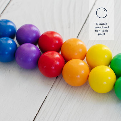 Connetix Tiles 12 Pc Rainbow Replacement Ball Pack