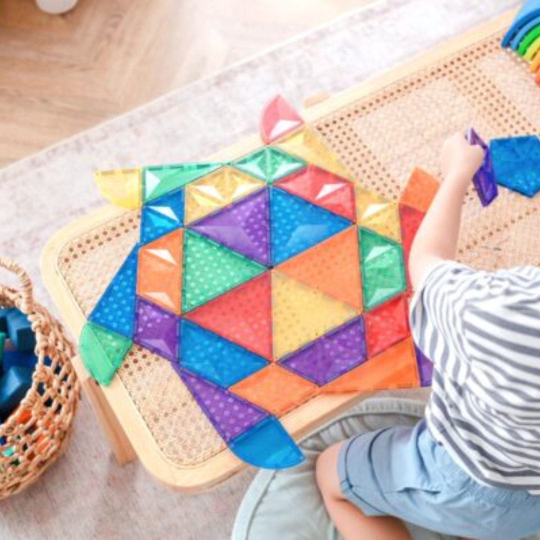 Connetix Tiles 36 Piece Rainbow Shape Expansion Pack