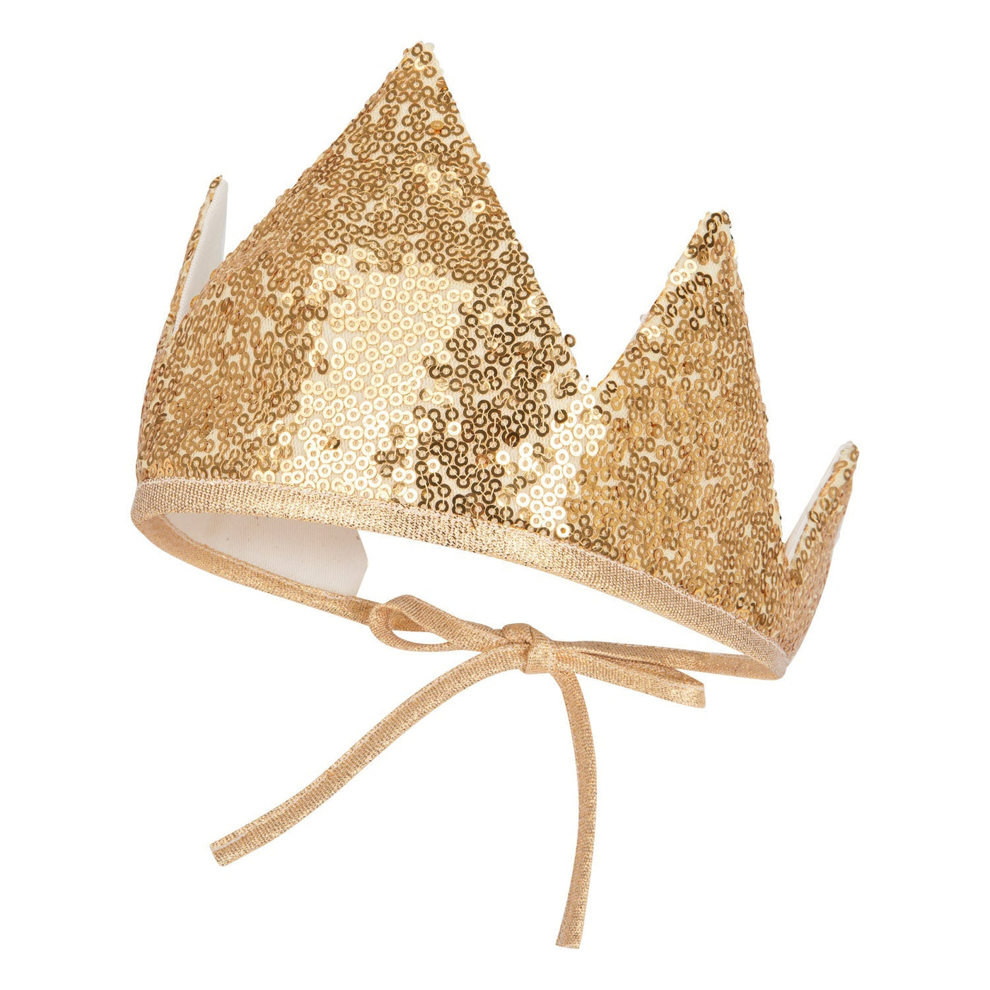 “Gold Sequins” Crown