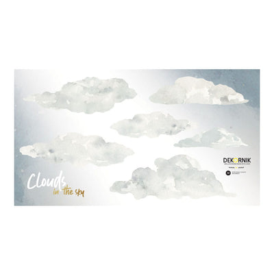 Clouds in the Sky Wall Decal Set