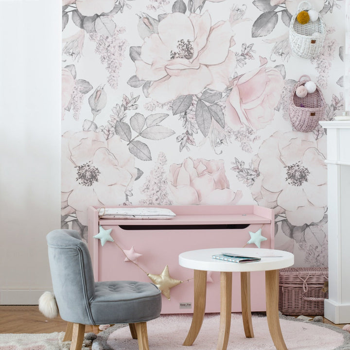 Pink Garden Wallpaper