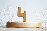 Wooden Number · view 5