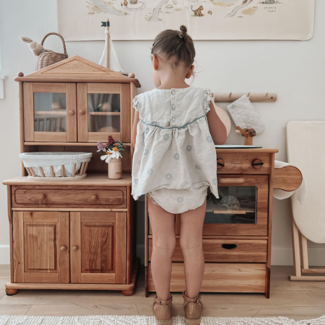 Drewart Kitchen Cupboard, Natural