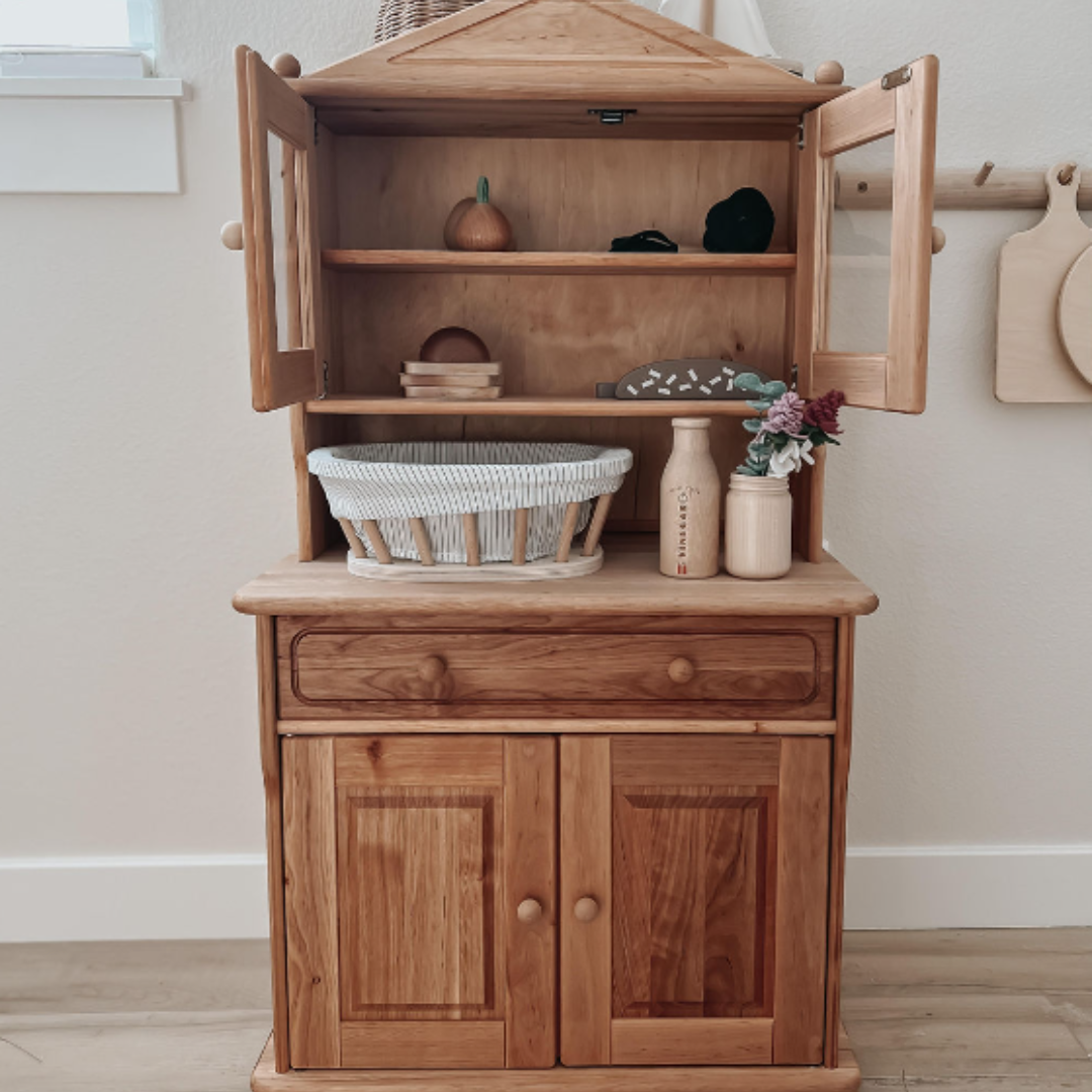 Drewart Kitchen Cupboard, Natural