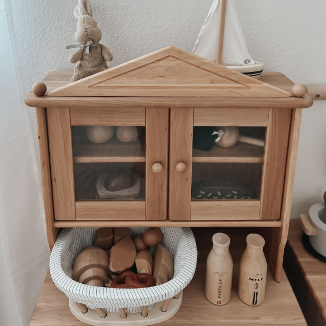 Drewart Kitchen Cupboard, Natural