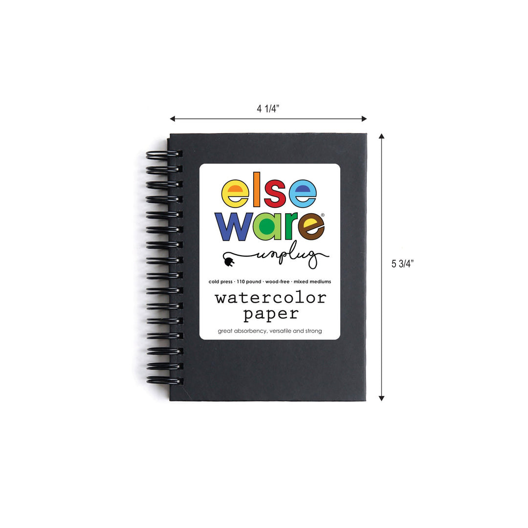 Watercolor Essentials Bundle | Bamboo Case, Metallics, &amp; Paper Pad