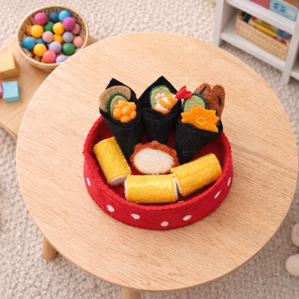 Egg Rolls and Sushi Hand Rolls, Set of 16 Pieces