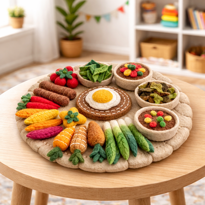 Papoose Ethiopian Food, Set of 23 pieces