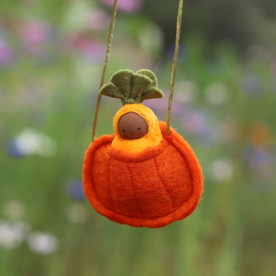 Sale Fairyshadow Pumpkin Necklace with Baby Doll