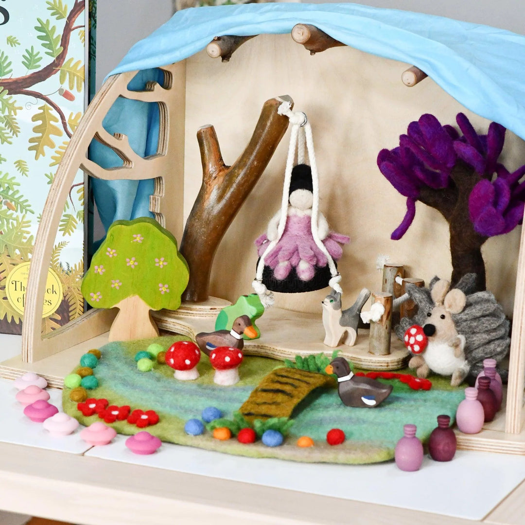 Fairy River and Bridge Playmat