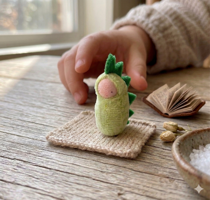 Fairyshadow Baby Dragon, Spring Green