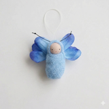 Fairyshadow Blue Fairy Baby Ornament · view 1