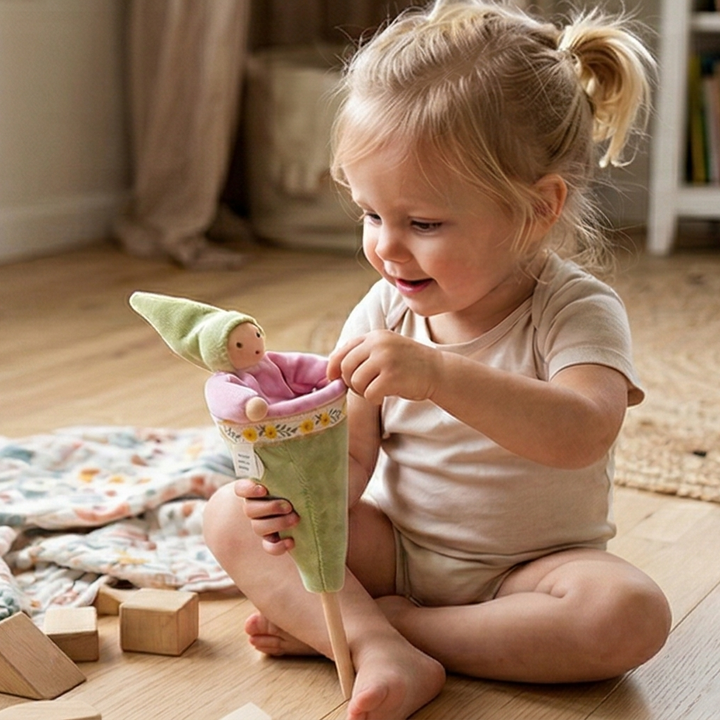 Fairyshadow Cone Pop-up Puppet, Pink