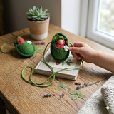 Fairyshadow Strawberry Baby Necklace, Green · view 1