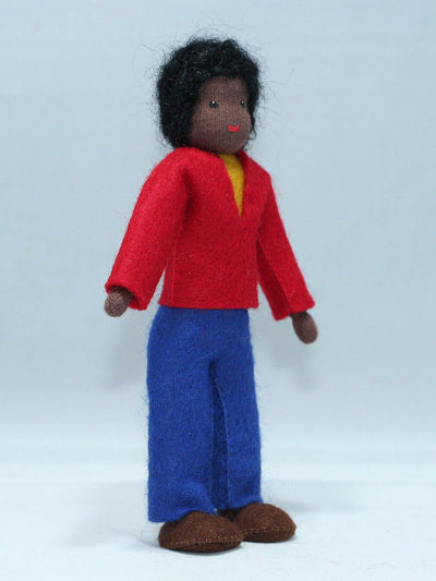 Sale Father Doll, Dark Skin, Black Hair