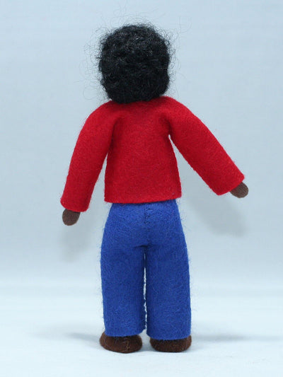 Sale Father Doll, Dark Skin, Black Hair