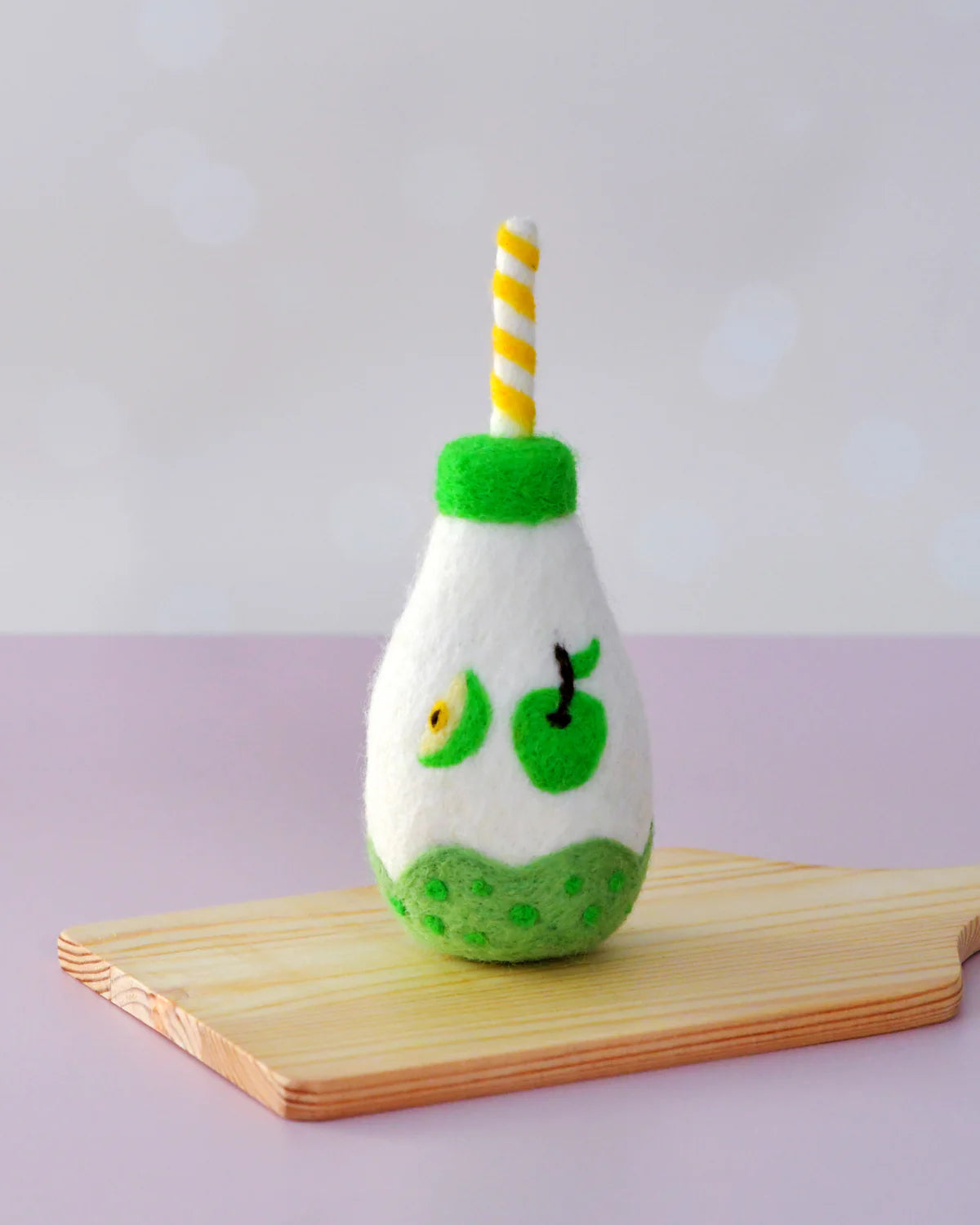 Felt Sparkling Apple Fruit Juice Bottle