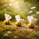 Felt Bees, 3 pcs · view 1