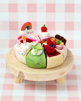 Felt Rainbow Cake Slice · view 2