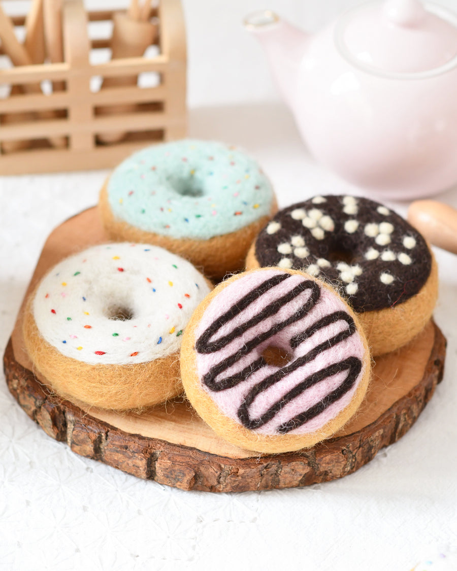 Felt Donuts, Set of 4