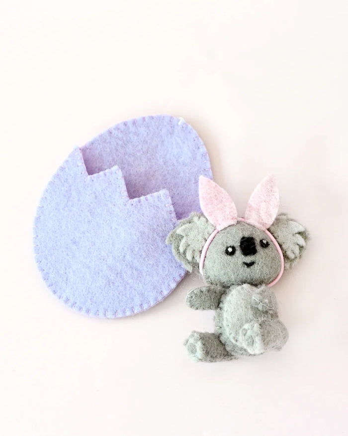 Easter Koala Baby in Egg Pouch Ornament