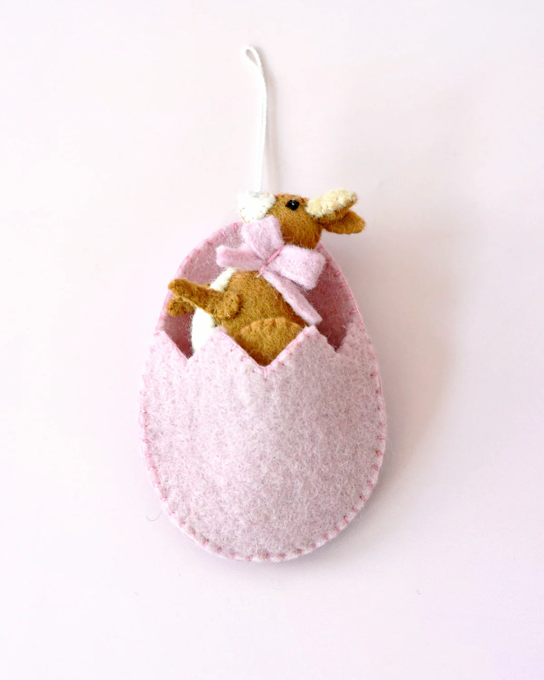 Sale Easter Kangaroo Baby in Egg Pouch Ornament