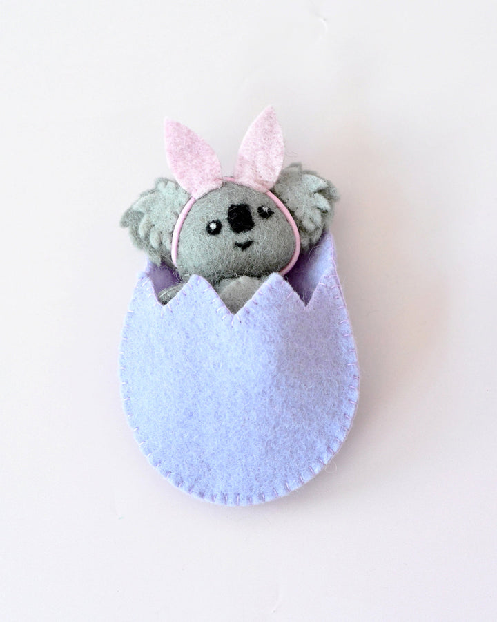 Easter Koala Baby in Egg Pouch Ornament