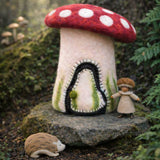 Felt-Mushroom-Hideaway_-Red · view 2