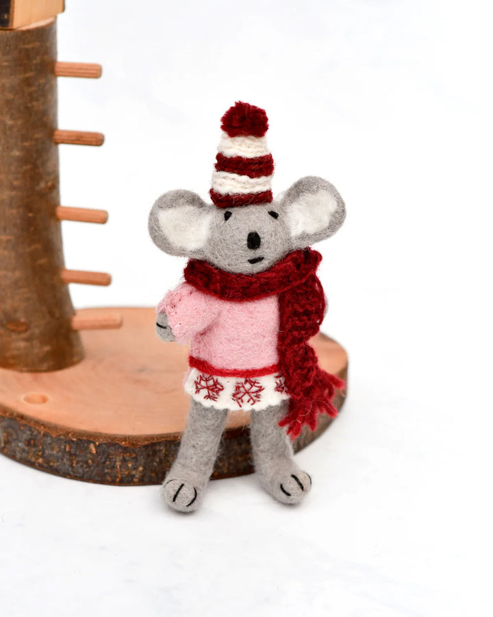 Sale Felt Koala with Pink Sweater